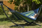 Stelaż GRANDE 220kg + Hamak SINGA XL 220x160 zielony - obrazek 2
