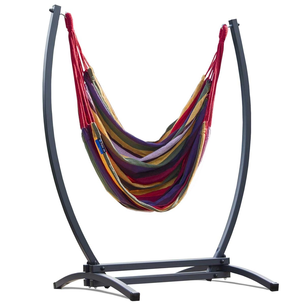 Stelaż Gazela + Krzesełko hamakowe Sedana XL kolorowe