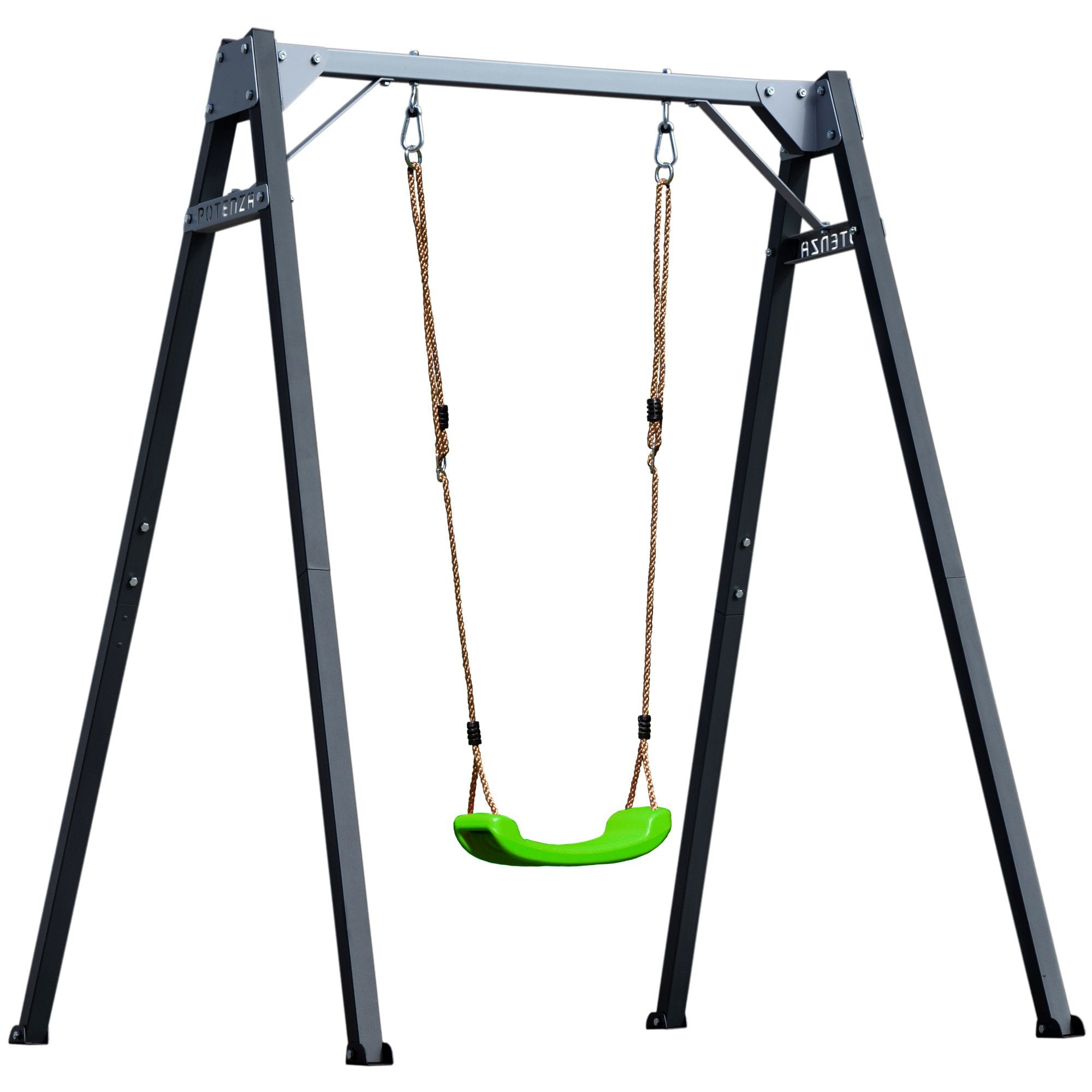 Huśtawka Pojedyncza Zielona Plik JPG Zmniejszona Huśtawka ogrodowa pojedyncza + huśtawka zielona - obrazek 1