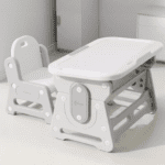 MICCOO Regulowany stolik z funkcją rysowania i krzesełkiem dla dzieci - obrazek 8