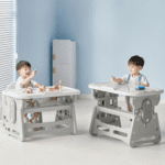 MICCOO Regulowany stolik z funkcją rysowania i krzesełkiem dla dzieci - obrazek 7