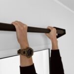 Drążek do podciągania ścienny ApexPro PullUp Bar czarny + KOŁKI - obrazek 3