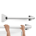 Drążek do podciągania ścienny ApexPro PullUp Bar biały - obrazek 3