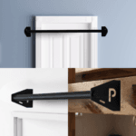 Drążek do podciągania ścienny ApexPro PullUp Bar czarny - obrazek 9