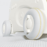 MICCOO Pchacz chodzik dla dziecka samochodzik - obrazek 3