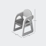 MICCOO Stolik z krzesełkami dla dzieci pink - obrazek 6