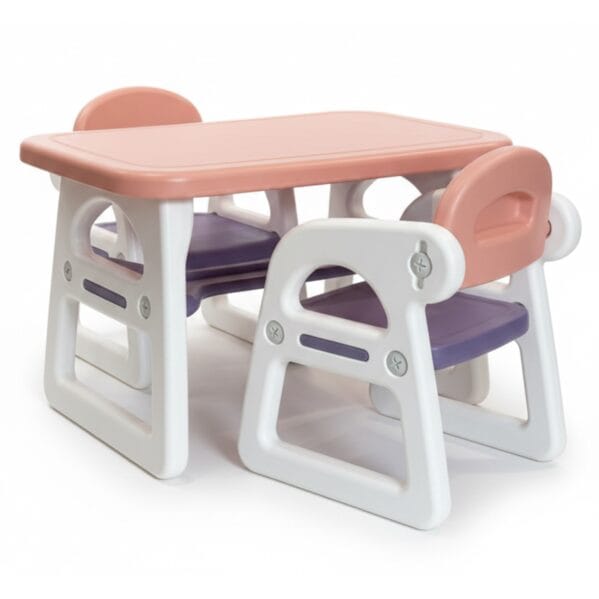 stolik z krzesełkami dla dzieci biurko