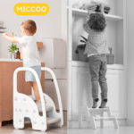 MICCOO Podest dla dzieci - Szary - obrazek 4